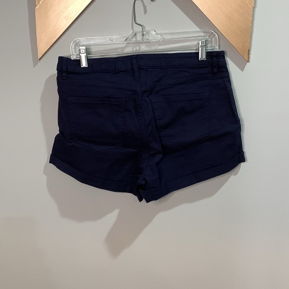 H&M navy blue blue jean shorts size 12 - Picture 5 of 5